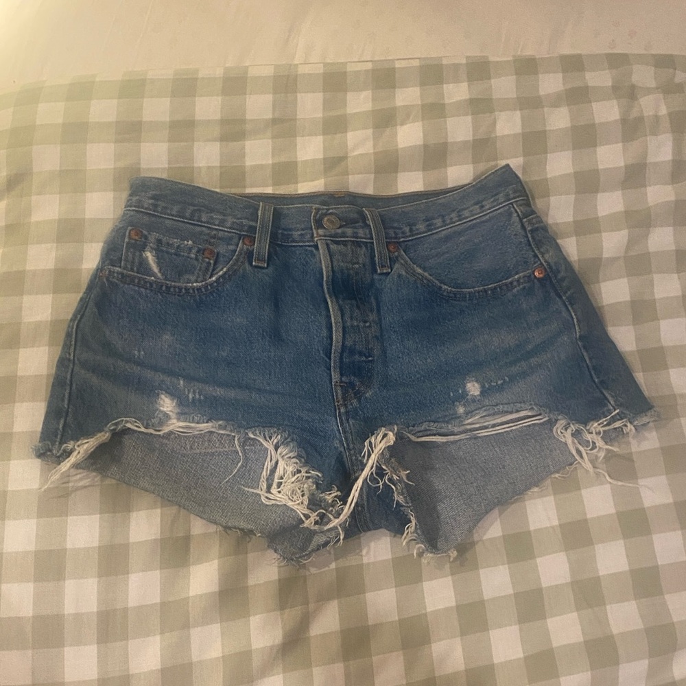 Levi's Women’s Premium 501 Denim Shorts